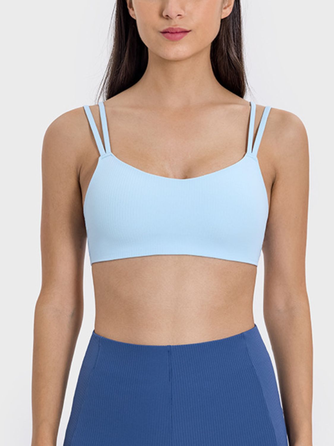 Millennia Scoop Neck Double Strap Active Cami