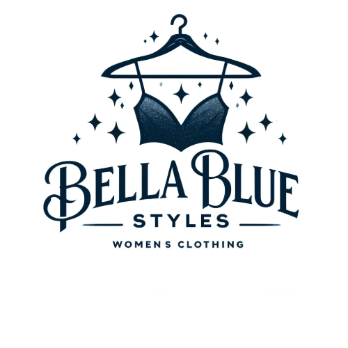 Logo with hanger - Bella Blue Styles