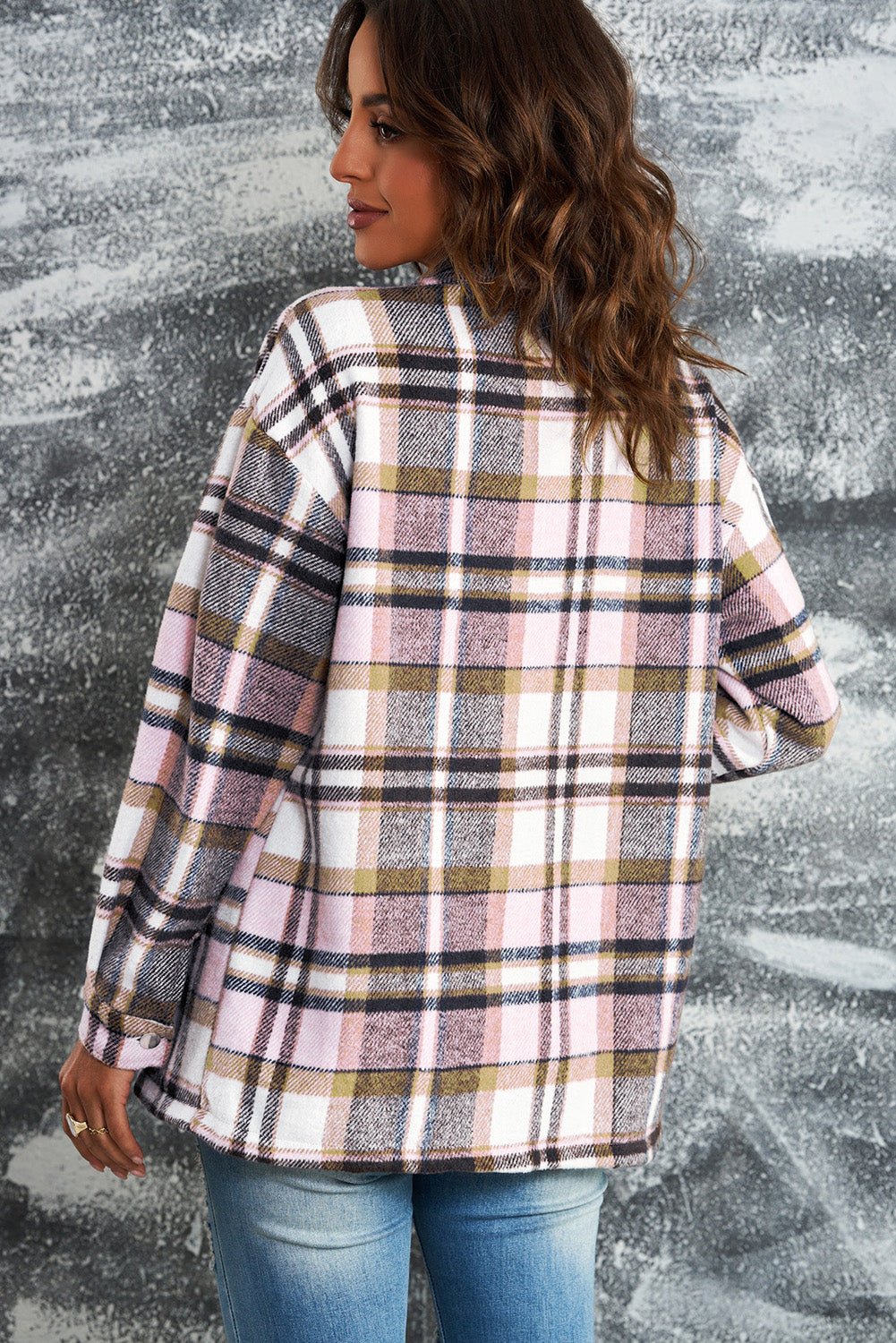 Bestie Plaid Shacket - Bella Blue Styles