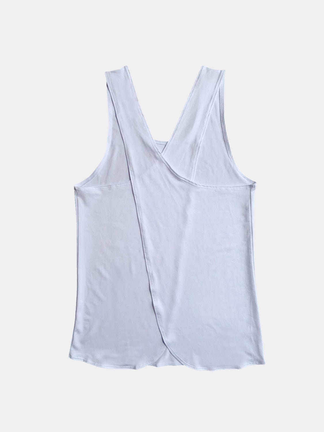 Crisscross Scoop Neck Active Tank - Bella Blue Styles