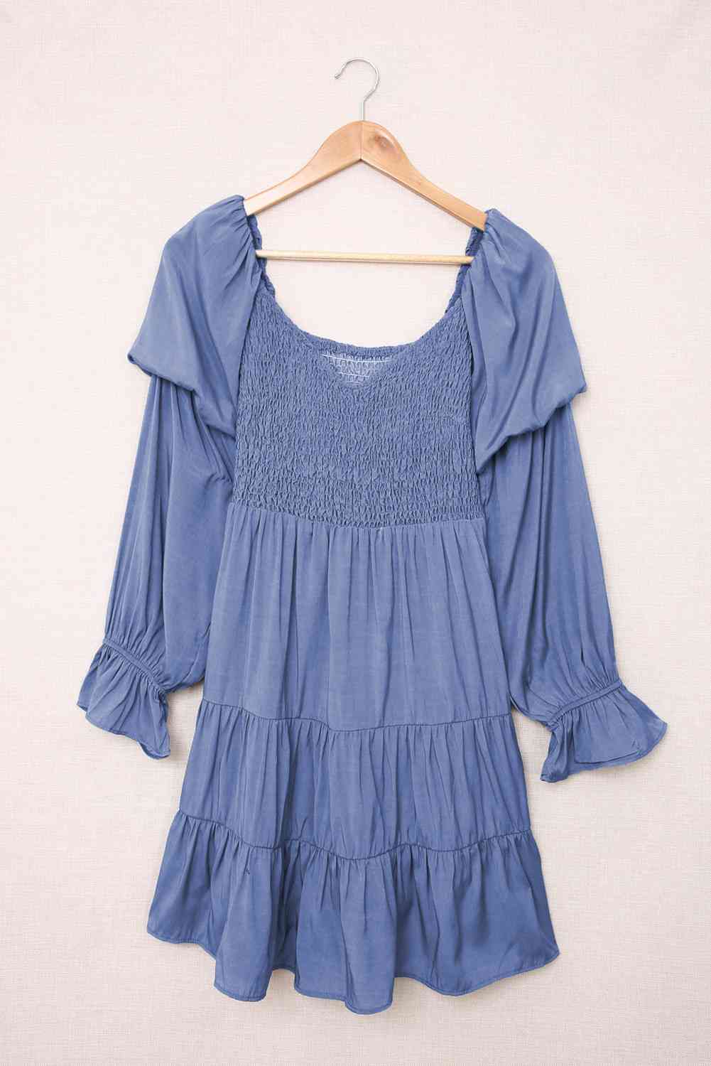 Giddy-up Off-Shoulder Mini Dress - Bella Blue Styles