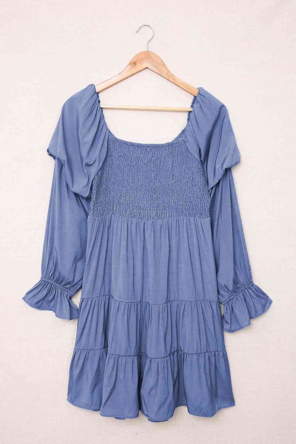 Giddy-up Off-Shoulder Mini Dress - Bella Blue Styles