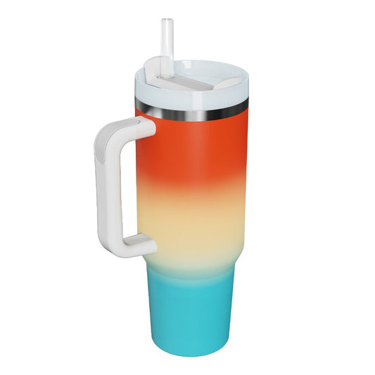 Gradient Multicolor Stainless Steel Tumbler - Bella Blue Styles