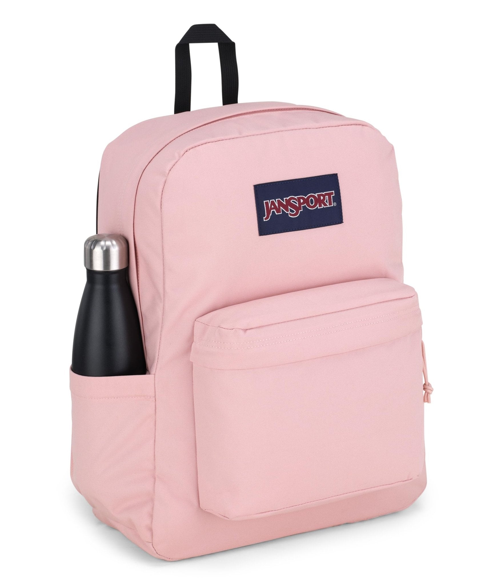 JanSport SuperBreak Backpack - Durable, Lightweight Premium Backpack - Misty Rose - Bella Blue Styles