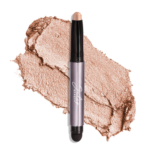 Julep Eyeshadow 101 Crème to Powder Waterproof Eyeshadow Stick, Champagne Shimmer - Bella Blue Styles