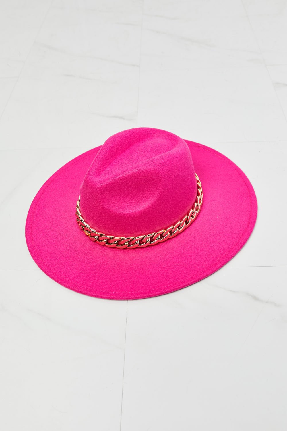 Keep Your Promise Pink Fedora Hat - Bella Blue Styles