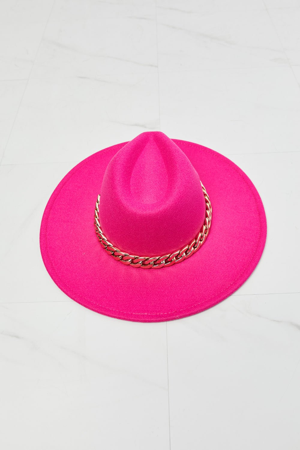 Keep Your Promise Pink Fedora Hat - Bella Blue Styles