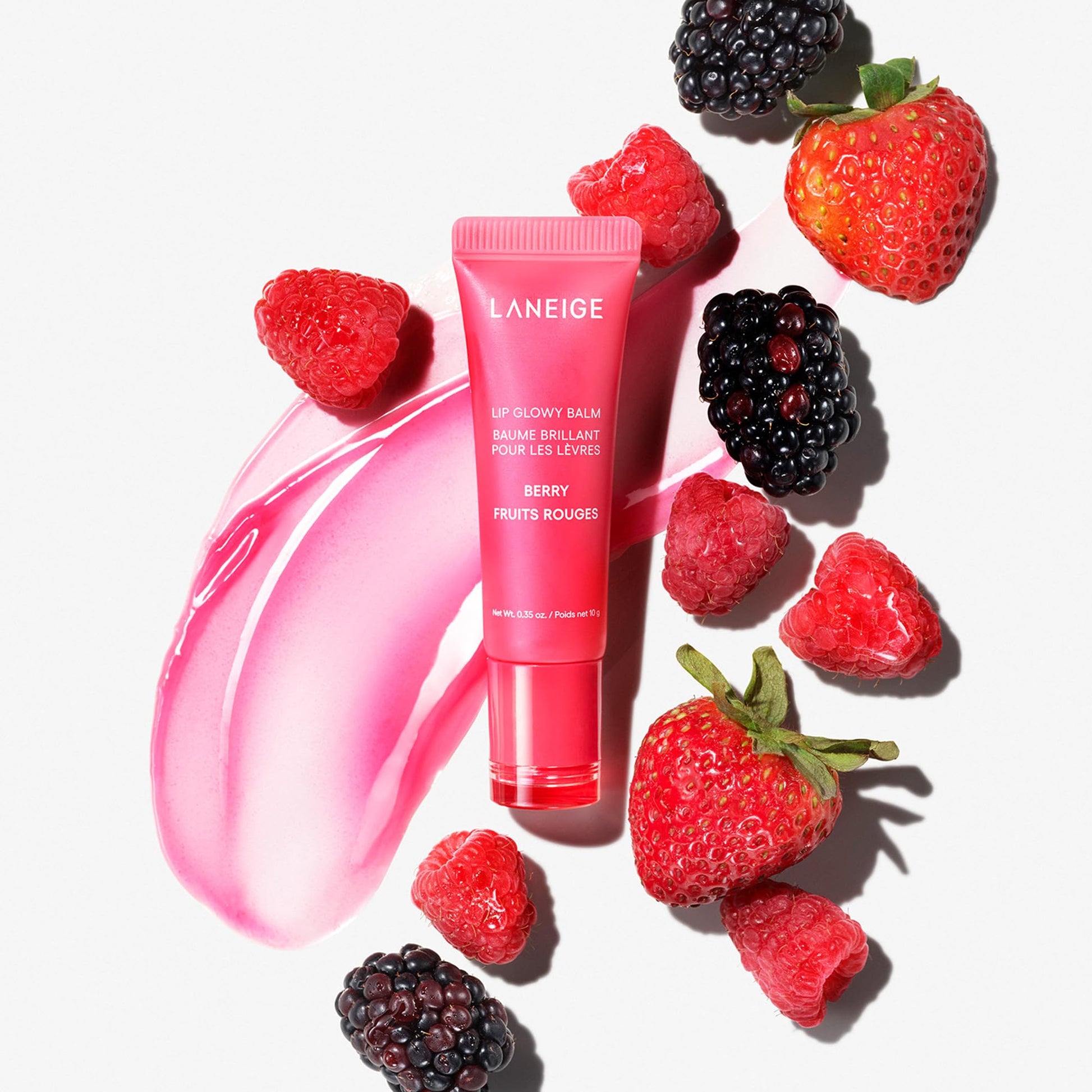 LANEIGE Lip Glowy Balm: Hydrate, Glossy, Lightweight, Moisturize & Tint with Shea Butter - Bella Blue Styles