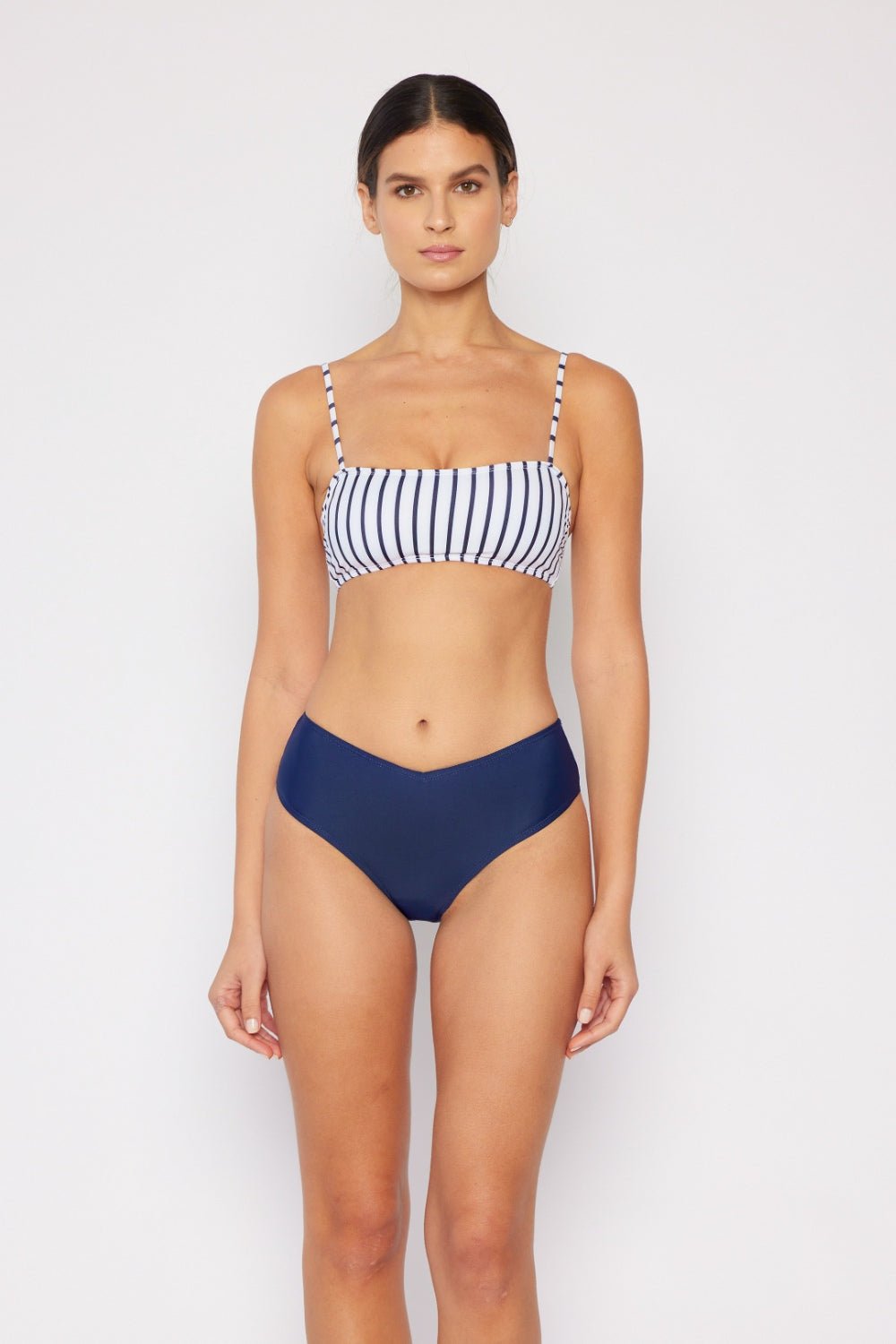 Marina West Swim Striped Bikini Set - Bella Blue Styles