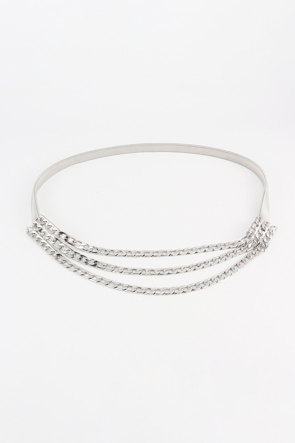 Metal Triple-Layered Chain Belt - Bella Blue Styles