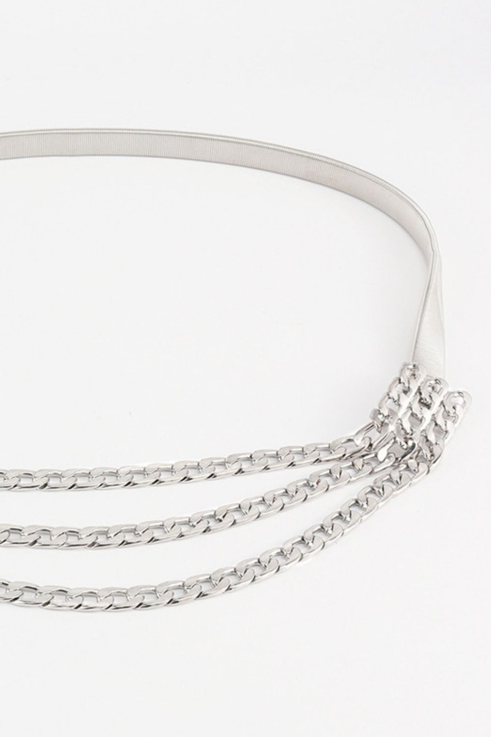 Metal Triple-Layered Chain Belt - Bella Blue Styles