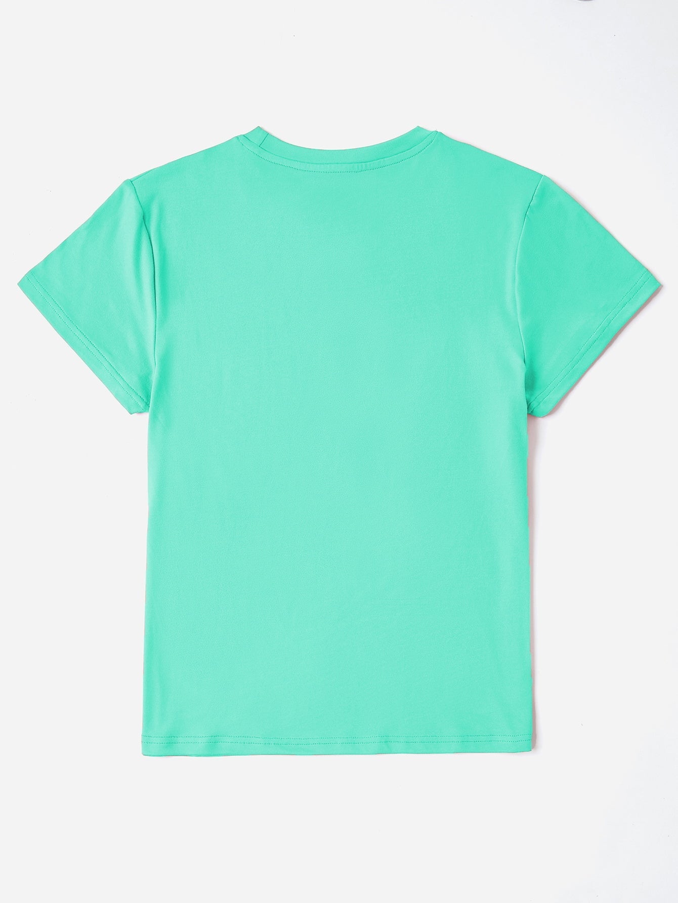 Rabbit Round Neck Short Sleeve T-Shirt - Bella Blue Styles