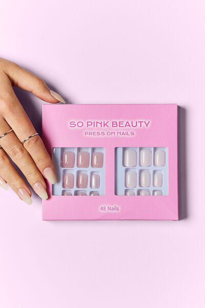 SO PINK BEAUTY Betty Press On Nails 2 Packs - Bella Blue Styles