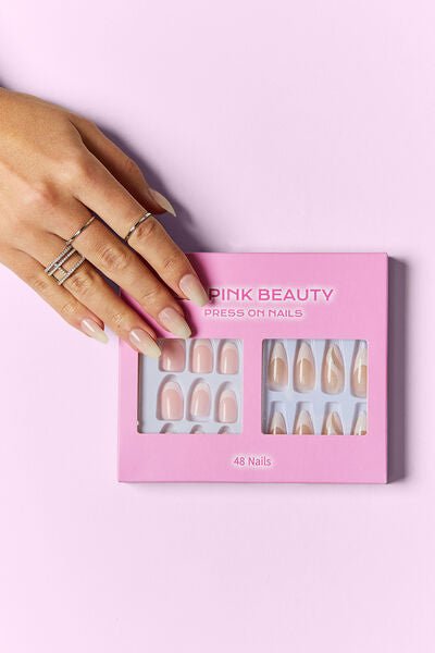 SO PINK BEAUTY Betty Press On Nails 2 Packs - Bella Blue Styles