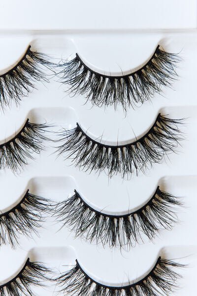 SO PINK BEAUTY Mink Eyelashes 5 Pairs - Bella Blue Styles