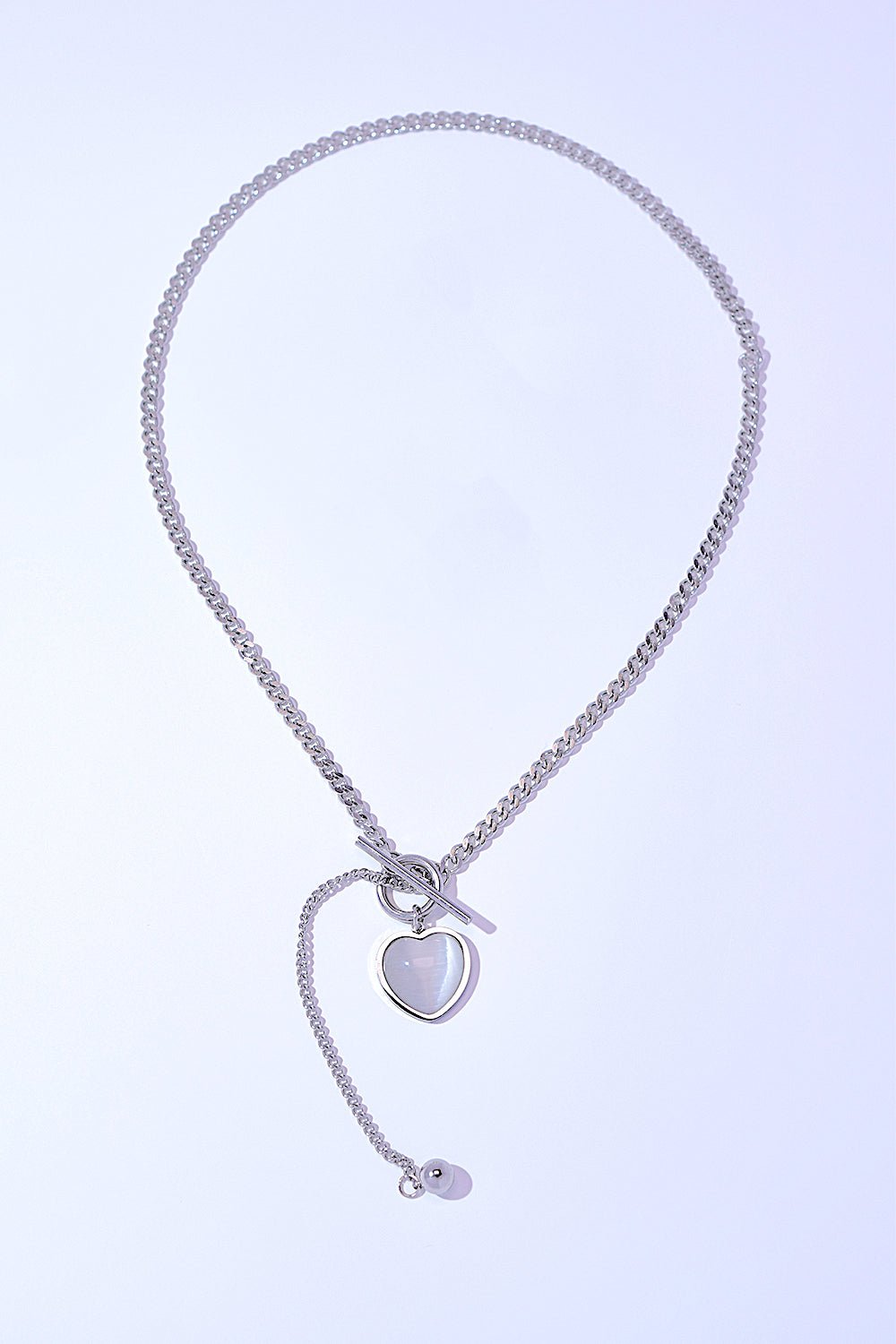 Titanium Steel Heart Necklace - Bella Blue Styles