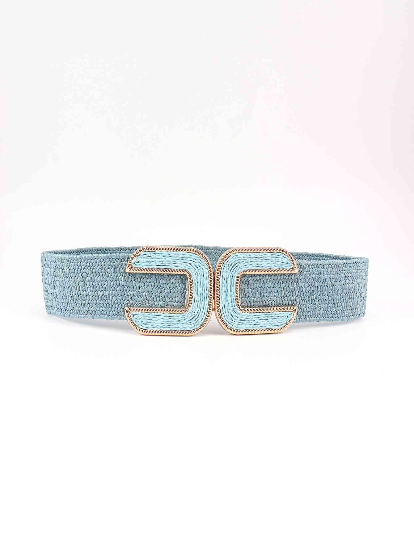 Wide Braid Belt - Bella Blue Styles