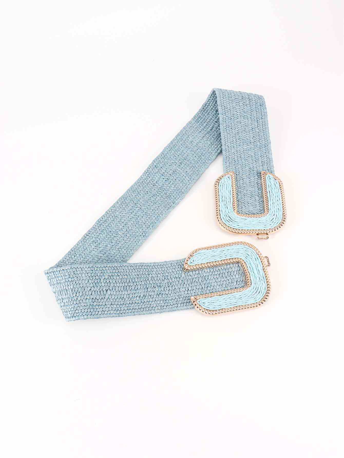 Wide Braid Belt - Bella Blue Styles