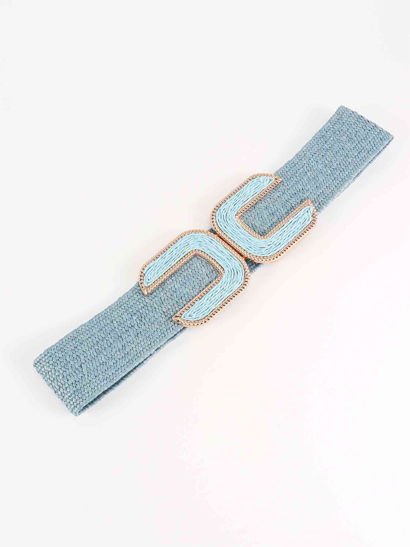 Wide Braid Belt - Bella Blue Styles