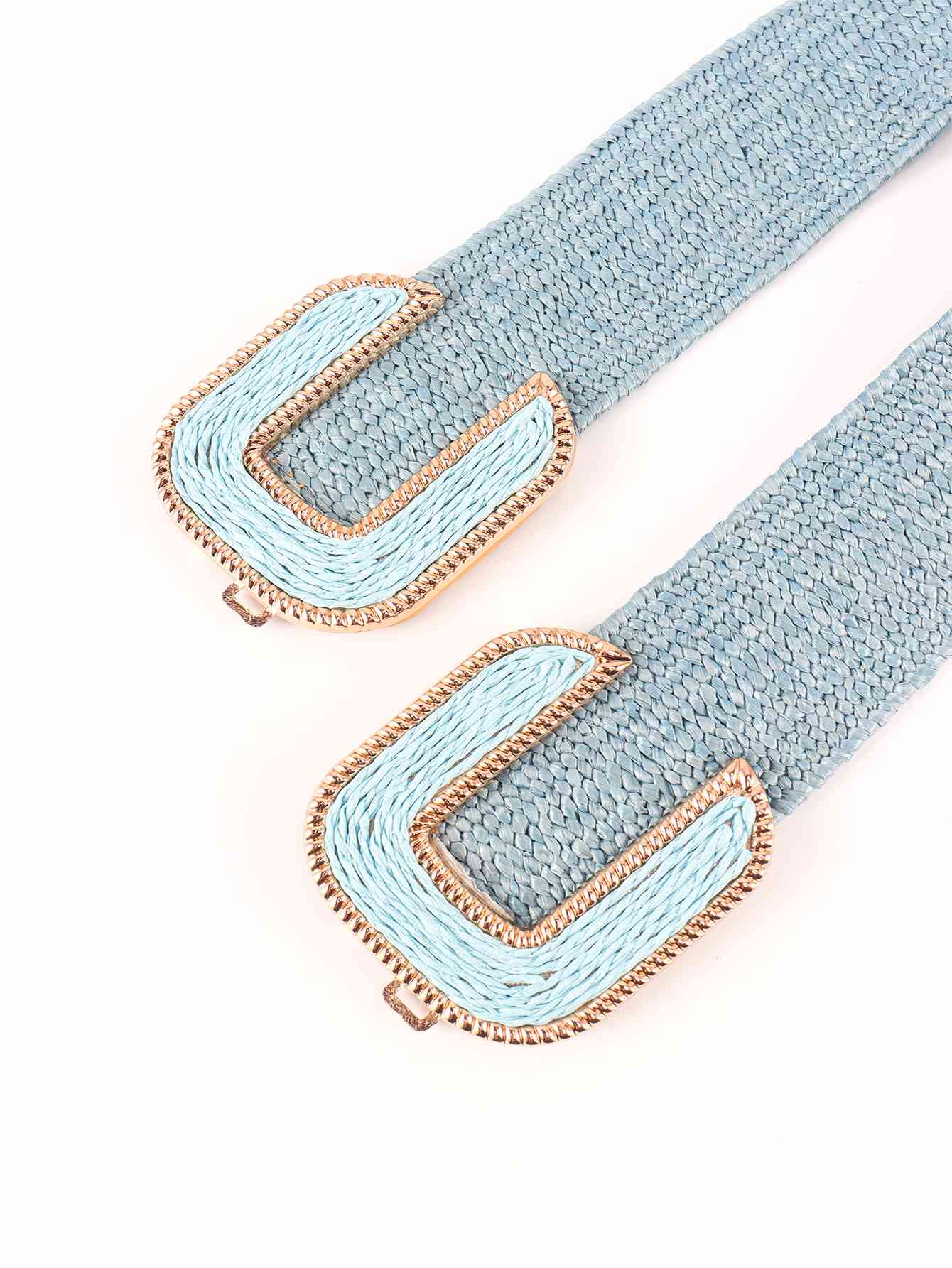 Wide Braid Belt - Bella Blue Styles