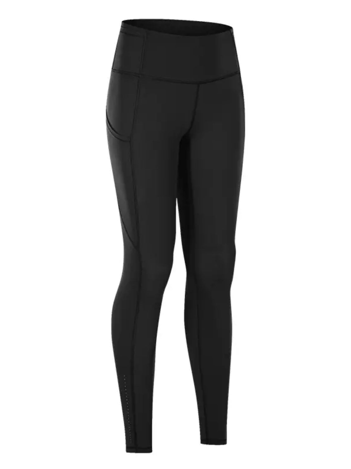 Wide Waistband Sports Leggings - Bella Blue Styles